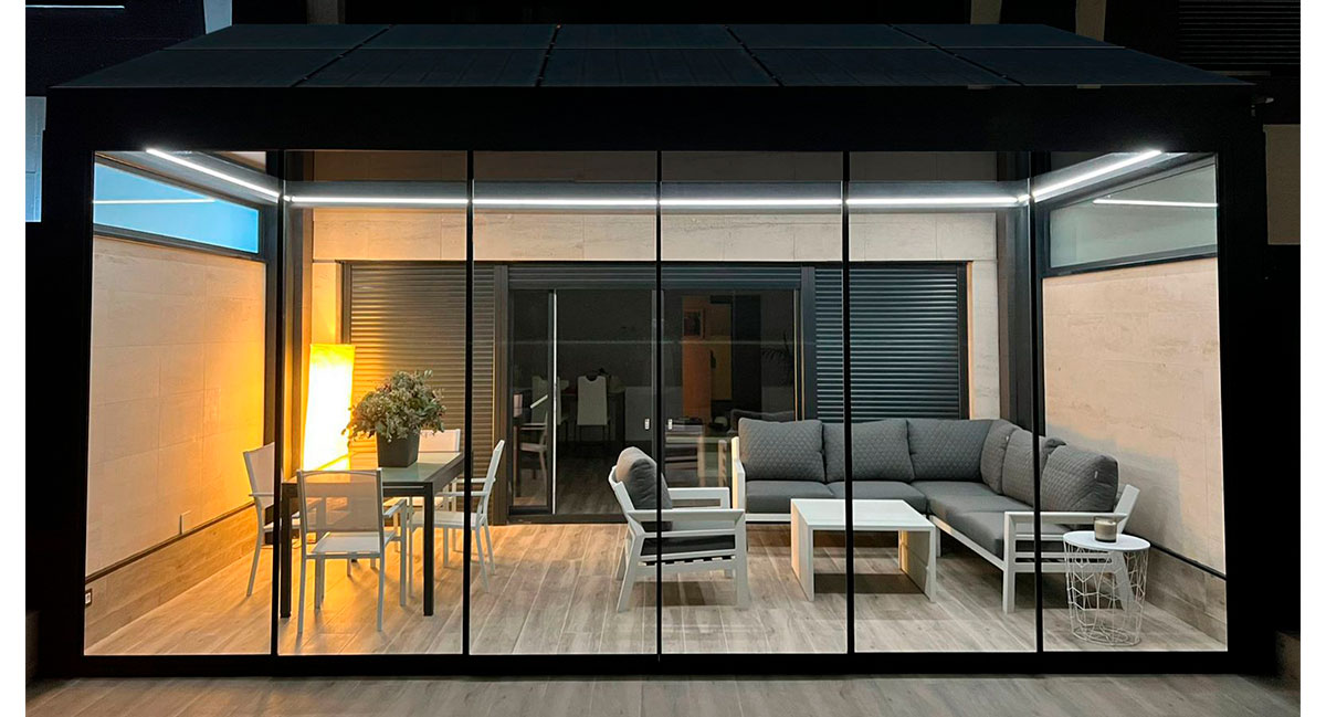 Pérgola CLASSIC de cristal